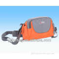 2014 New Design Sport Style Orange 1680D Waist Bag with Epoxy Logo